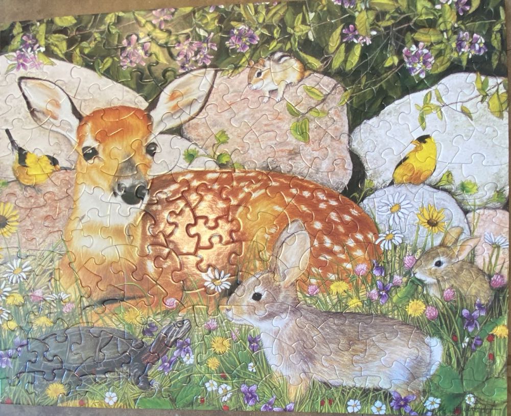 Woodland Friends - Bits & Pieces puzzle collectible [Barcode 192949013132] - Main Image 3