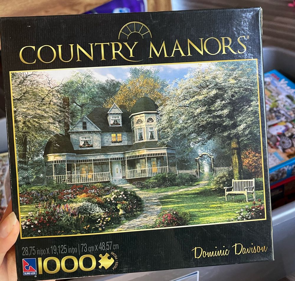 5 Thomas Kinkade Puzzles