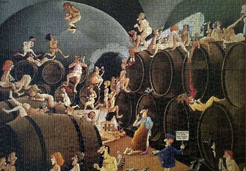 In Vino Veritas (RARE) - Heye Puzzle puzzle collectible [Barcode 4001689087289] - Main Image 3