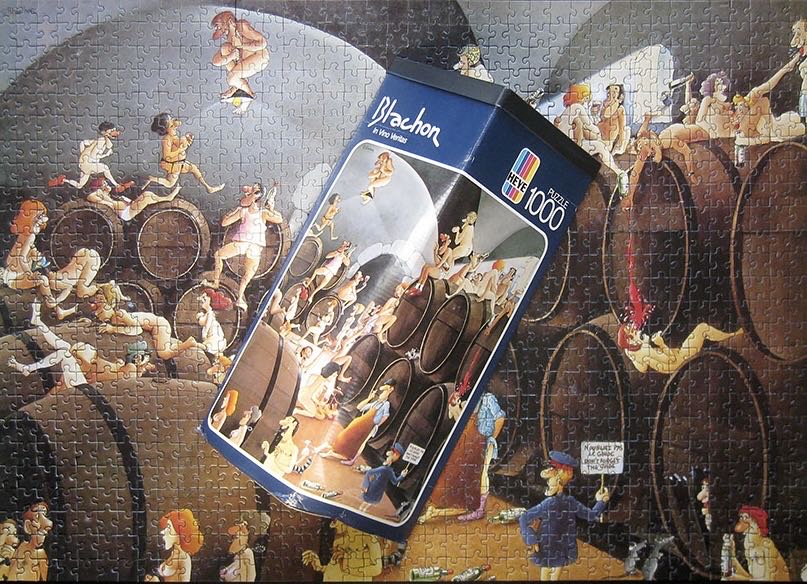 In Vino Veritas (RARE) - Heye Puzzle puzzle collectible [Barcode 4001689087289] - Main Image 4
