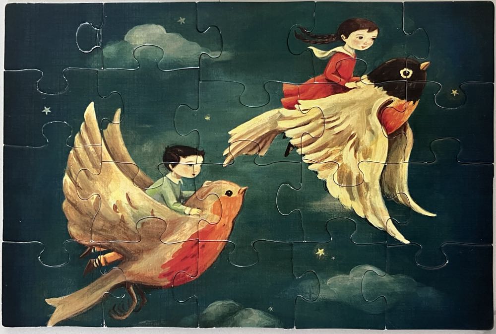 Robin Dreamers - New York Puzzle Company puzzle collectible [Barcode 819844013646] - Main Image 2