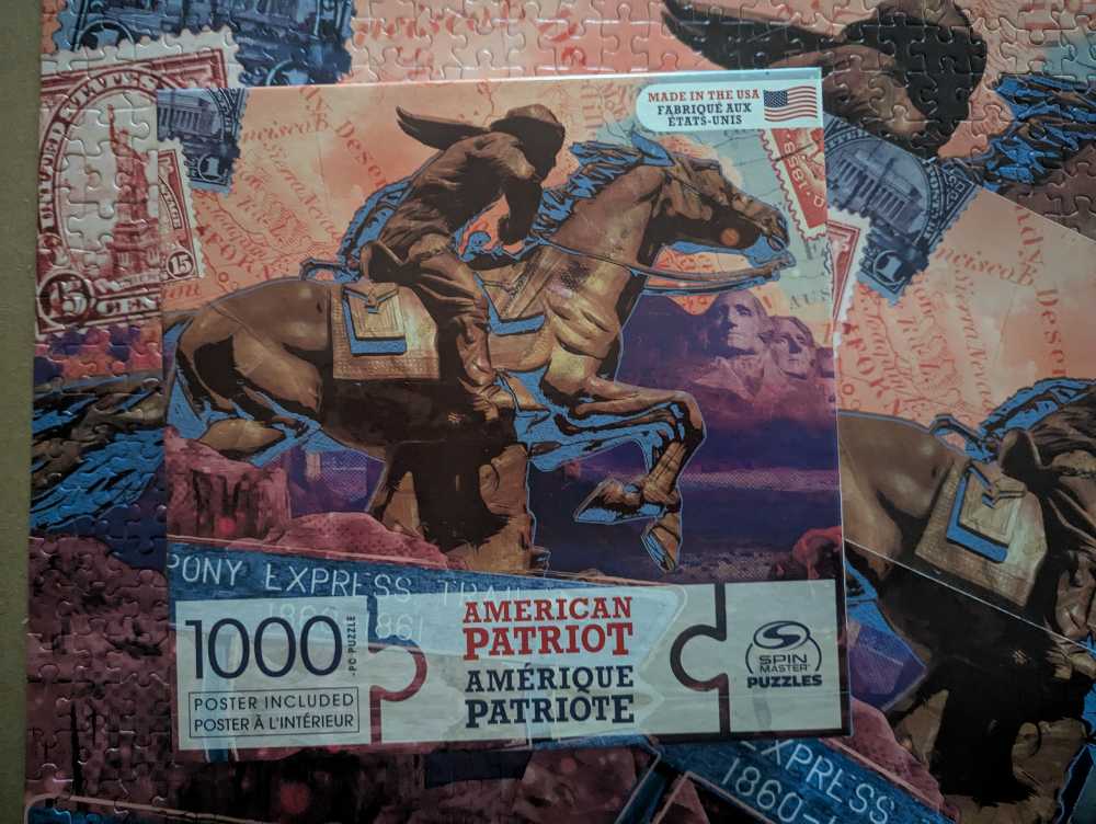 American Patriot - Spinmaster puzzle collectible [Barcode 778988448588] - Main Image 2