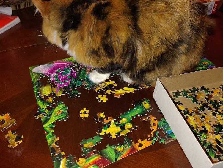 Watchful Eyes - Great American Puzzle Factory puzzle collectible [Barcode 010563075711] - Main Image 4