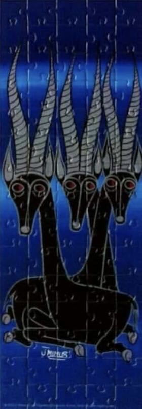 Tinga Tinga Antelopes - Heye Puzzle puzzle collectible [Barcode 4001689295851] - Main Image 3