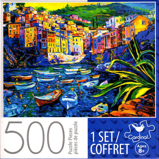 Boats and Old Towns - Cardinal puzzle collectible [Barcode 778988155943] - Main Image 2