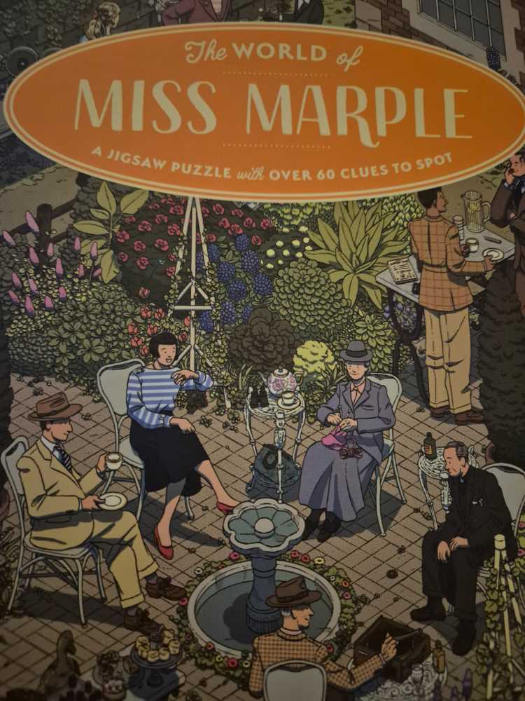 Miss Marple - Laurence King puzzle collectible [Barcode 9781399608657] - Main Image 2