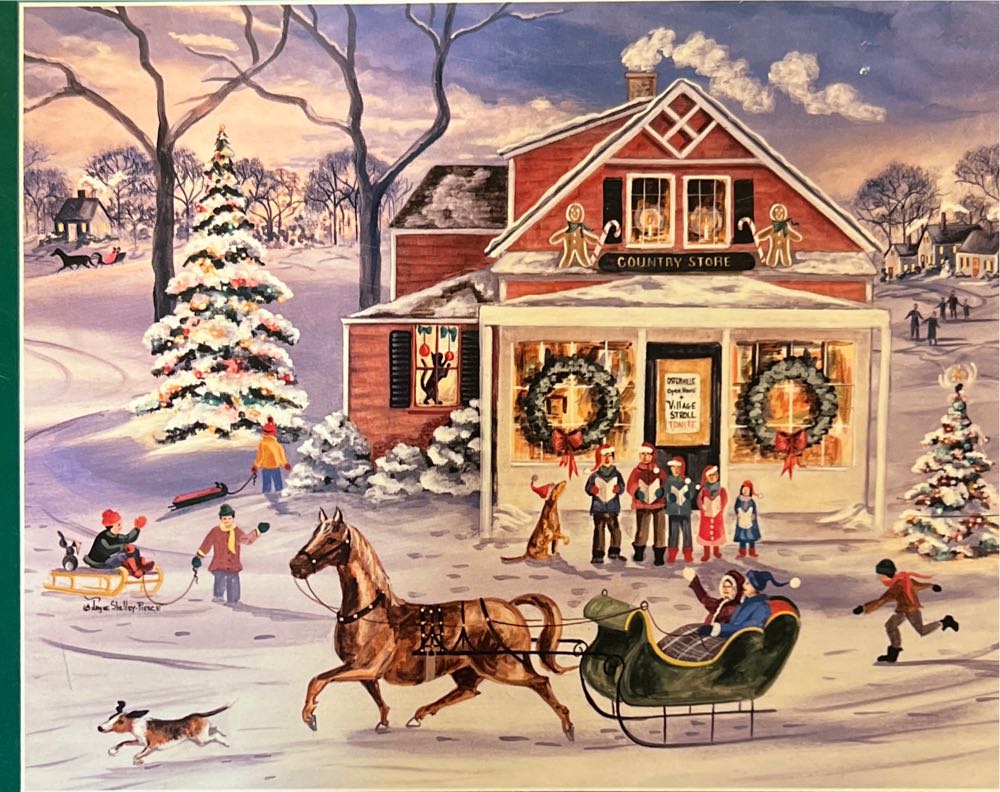 Santa’s On His Way - Bits And Pieces puzzle collectible [Barcode 704812452506] - Main Image 2