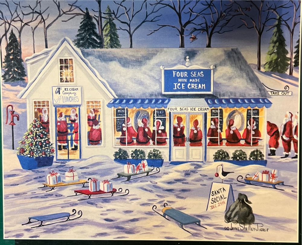 Santa’s On His Way - Bits And Pieces puzzle collectible [Barcode 704812452506] - Main Image 3