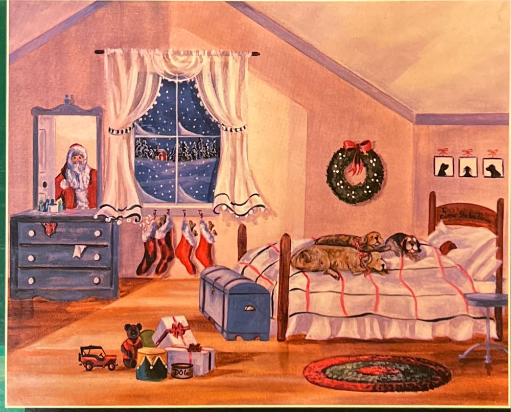 Santa’s On His Way - Bits And Pieces puzzle collectible [Barcode 704812452506] - Main Image 4