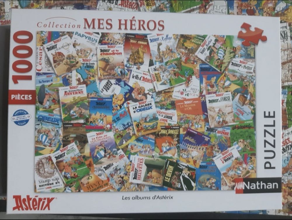 The Asterix Albums 🟦🇨🇦 - Ravensburger/Nathan puzzle collectible [Barcode 4005556878253] - Main Image 4