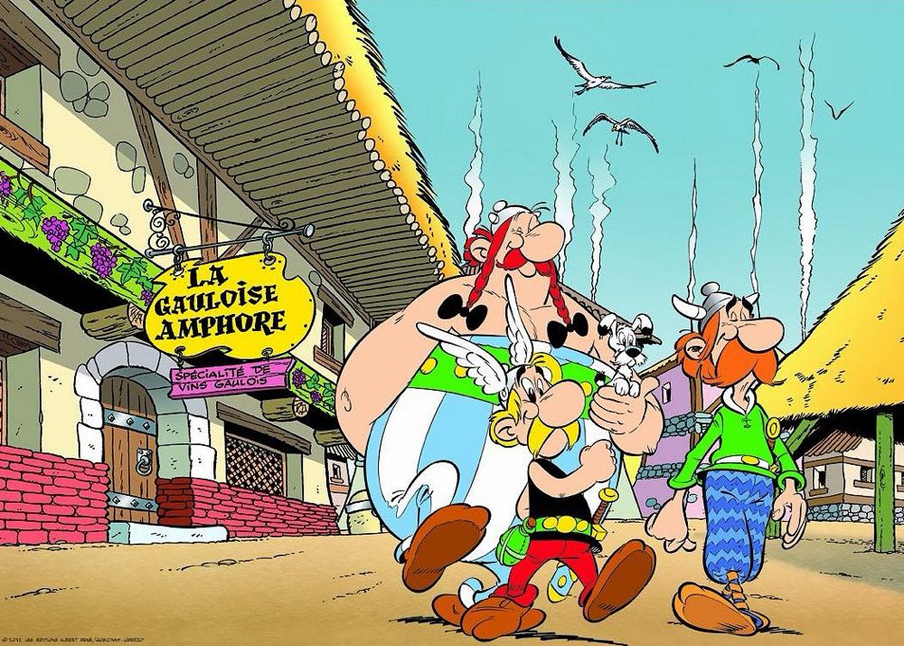 Gauloise amphore/Asterix 🇨🇦🟦 - Ravensburger/Nathan puzzle collectible [Barcode 4005556874521] - Main Image 2