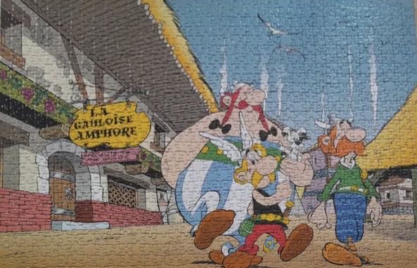 Gauloise amphore/Asterix 🇨🇦🟦 - Ravensburger/Nathan puzzle collectible [Barcode 4005556874521] - Main Image 3