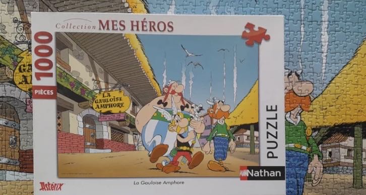 Gauloise amphore/Asterix 🇨🇦🟦 - Ravensburger/Nathan puzzle collectible [Barcode 4005556874521] - Main Image 4