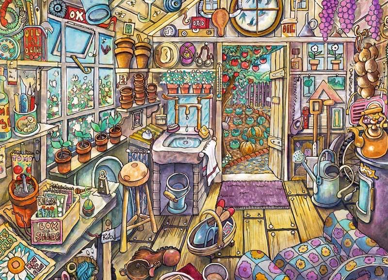 New Sealed Ducks Family Outing Piece By D.l. ”rusty” Rust Sunsout