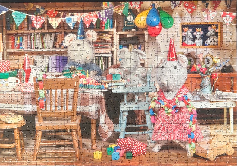 Mouse Mansion Celebration 🟦 - Heye Puzzle puzzle collectible [Barcode 4001689297053] - Main Image 3