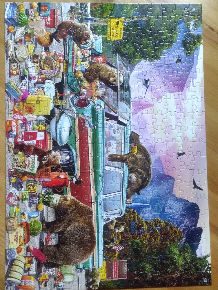 Coming Soon-Yosemite Picnic  - Buffalo Games 🇺🇸 puzzle collectible [Barcode 079346225118] - Main Image 4