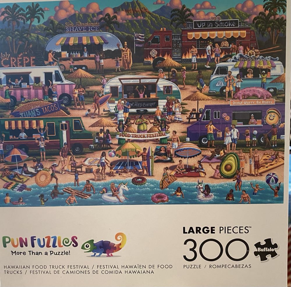 Coming Soon-Hawaiian Food Truck Festival - Buffalo puzzle collectible [Barcode 079346225217] - Main Image 2