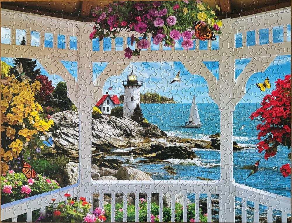 Gazebo View - Bits & Pieces puzzle collectible - Main Image 2