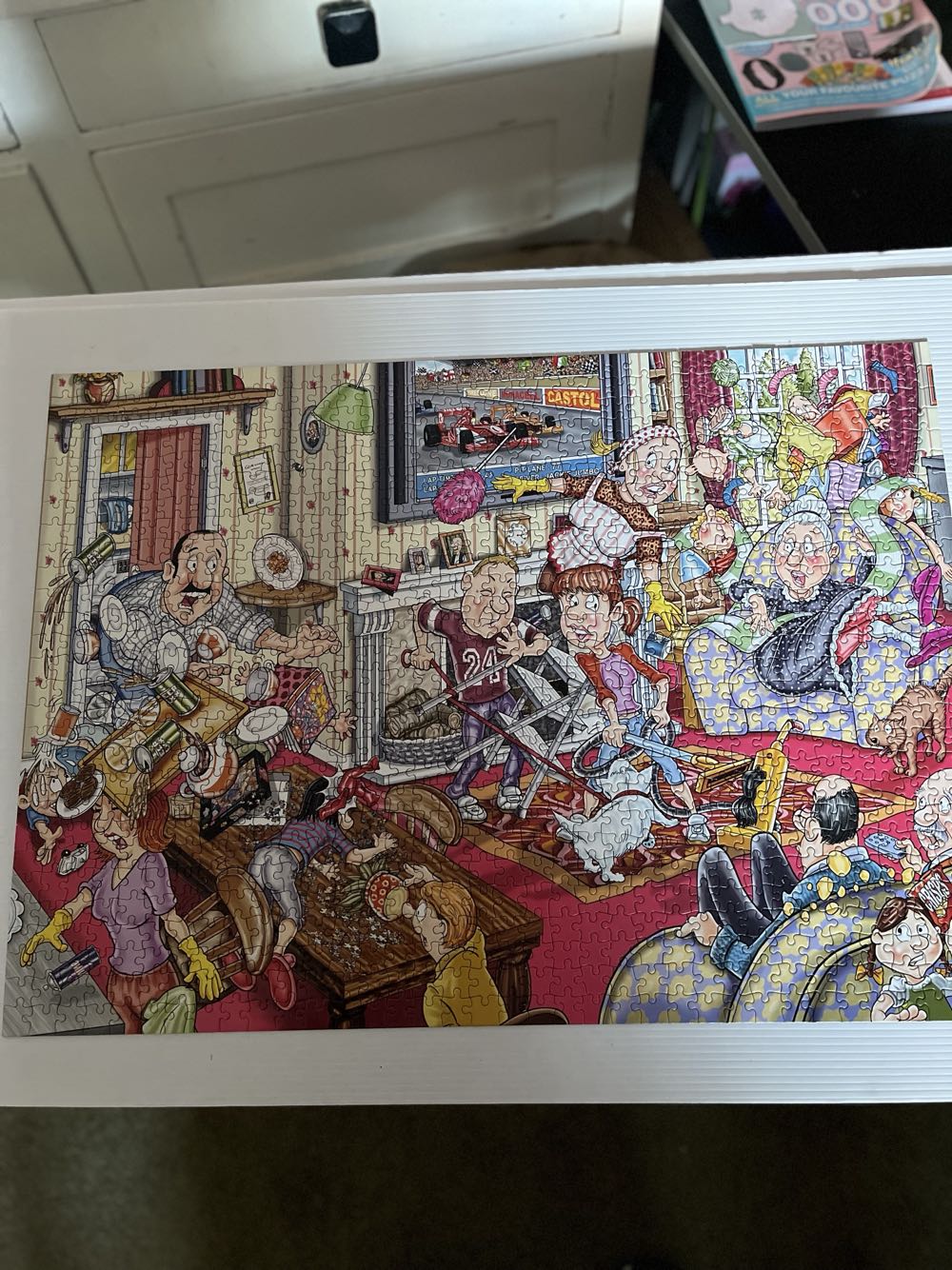 Mystery 10 Mystery Spring Has Sprung Wasgij? Gf Health Sprung! Pce Pc Graham Field - Holdson puzzle collectible [Barcode 9414131095339] - Main Image 3