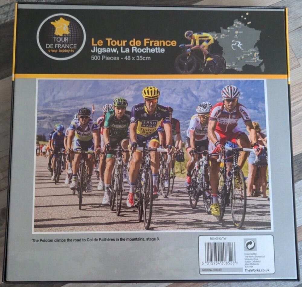Le Tour De France La Rochette - Le Tour de France puzzle collectible [Barcode 5015934208526] - Main Image 3