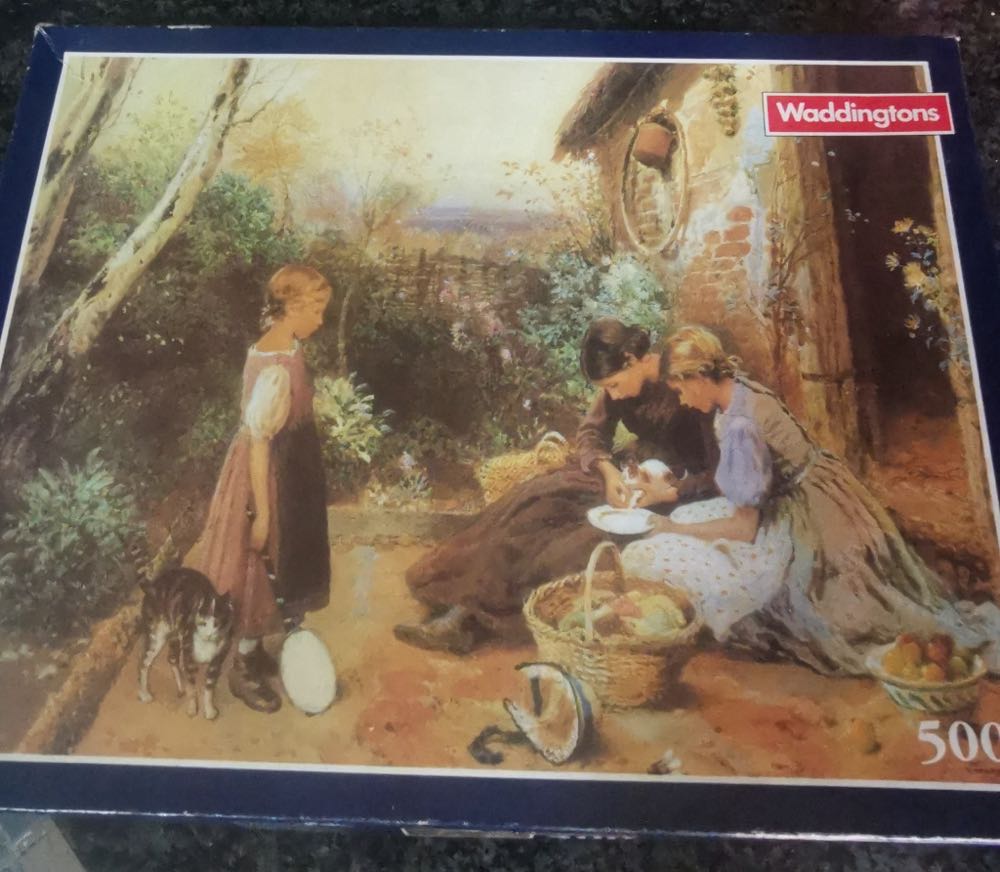 A New Arrival - Waddingtons puzzle collectible - Main Image 2