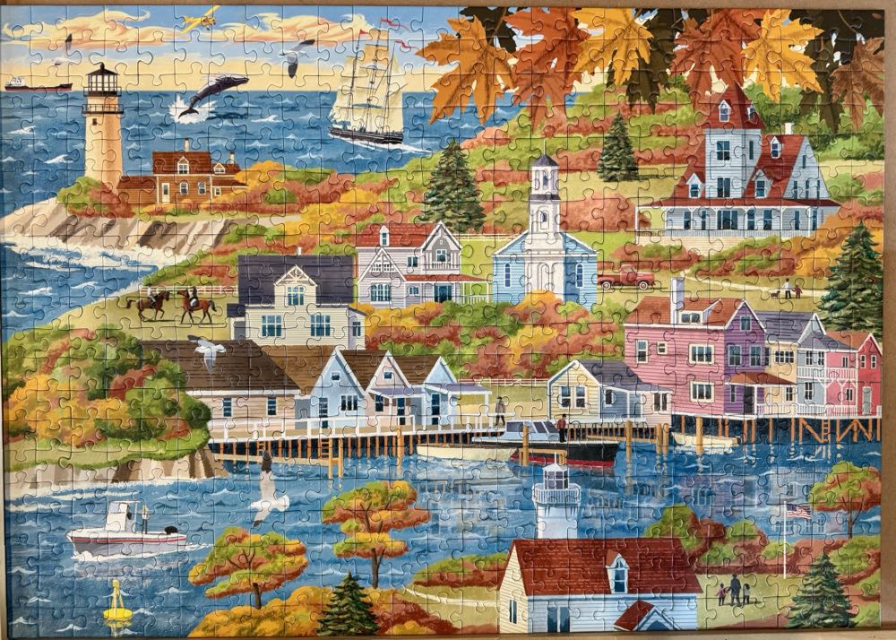By Land & Sea-SOLD - Ravensburger puzzle collectible - Main Image 2
