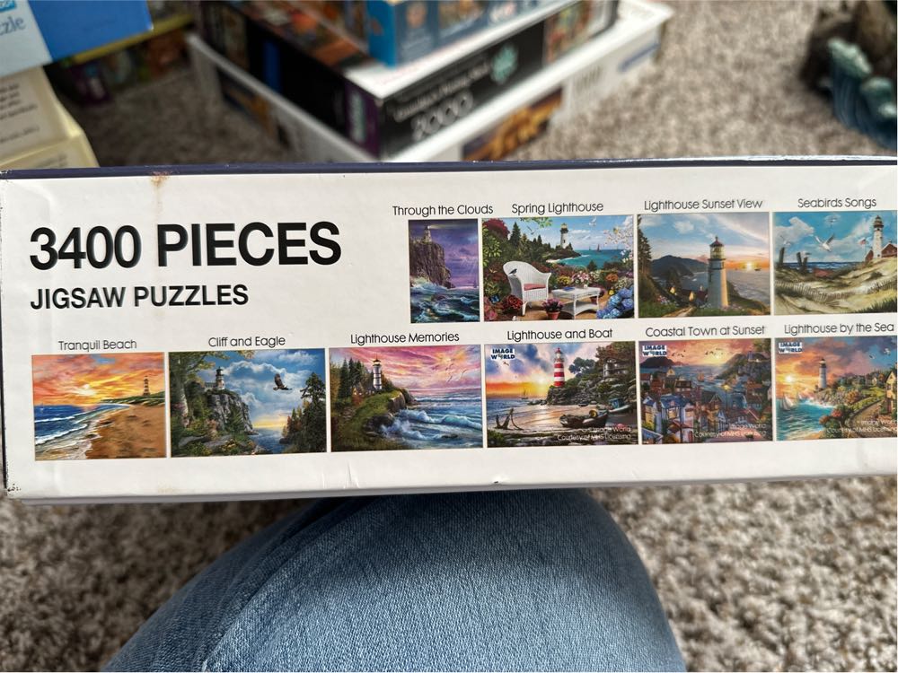 Lighthouse Set Of 10  puzzle collectible - Main Image 2
