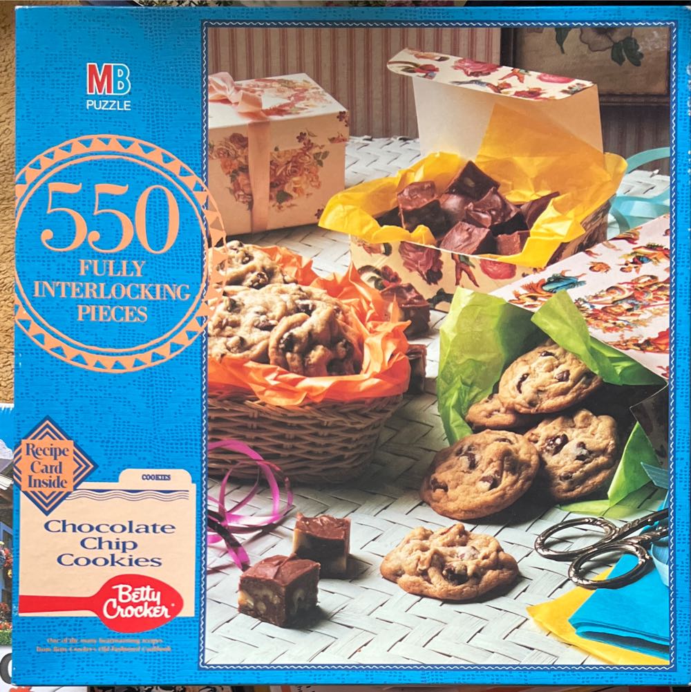 Chocolate Chip Cookies - Milton Bradley (MB) 🇺🇸 puzzle collectible - Main Image 1