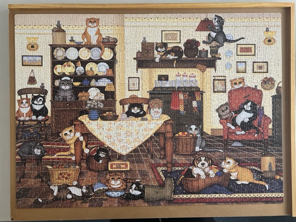 (LJS) Farmhouse Kitchen - Gibsons 🇬🇧 puzzle collectible - Main Image 2