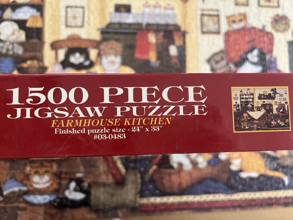 (LJS) Farmhouse Kitchen - Gibsons 🇬🇧 puzzle collectible - Main Image 3