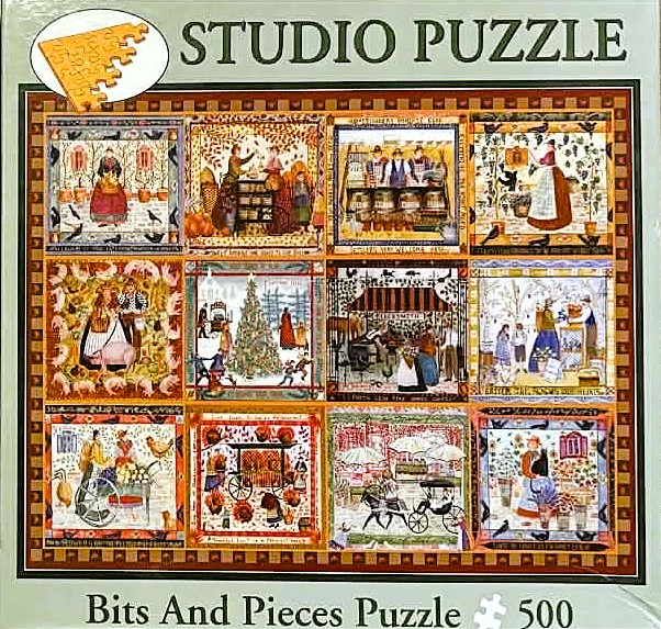 Village Welcome - From Nannie 🐝 - Bits And Pieces puzzle collectible [Barcode 704812462130] - Main Image 2
