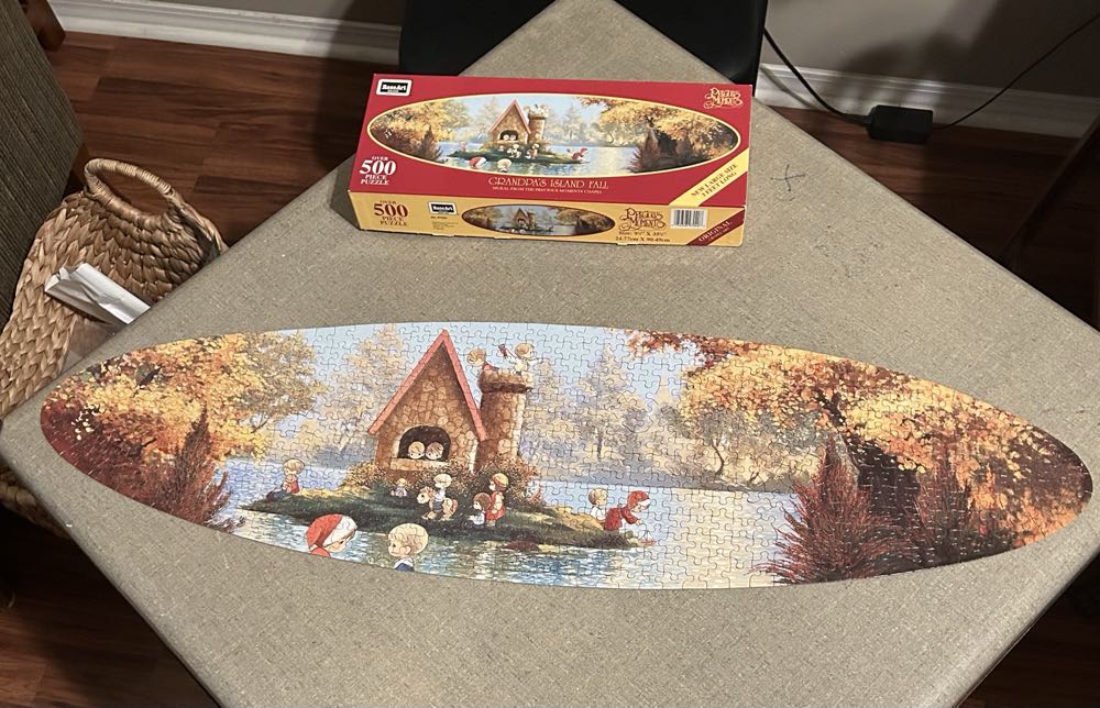 Grandpa’s Island Fall - Rose Art 🇺🇸 puzzle collectible [Barcode 072348970208] - Main Image 2