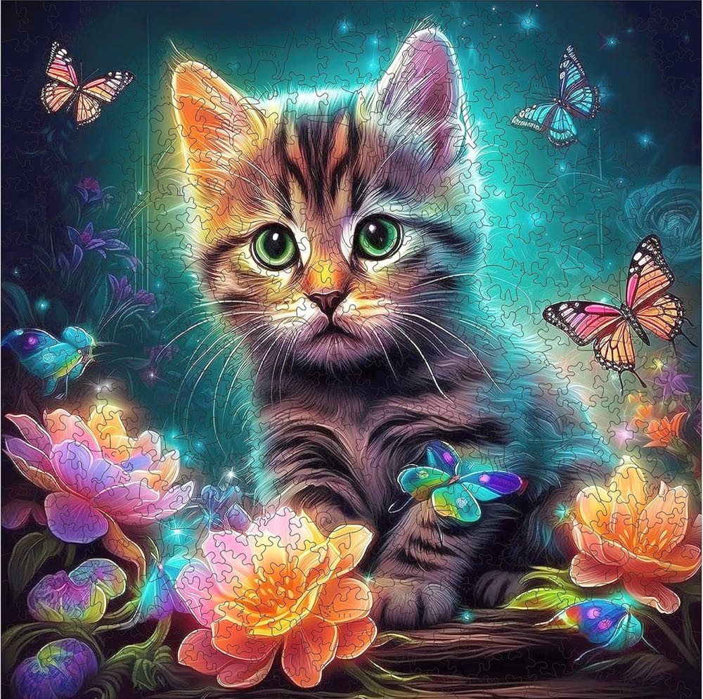 Kitten In Dream - Mys Aurora puzzle collectible - Main Image 2