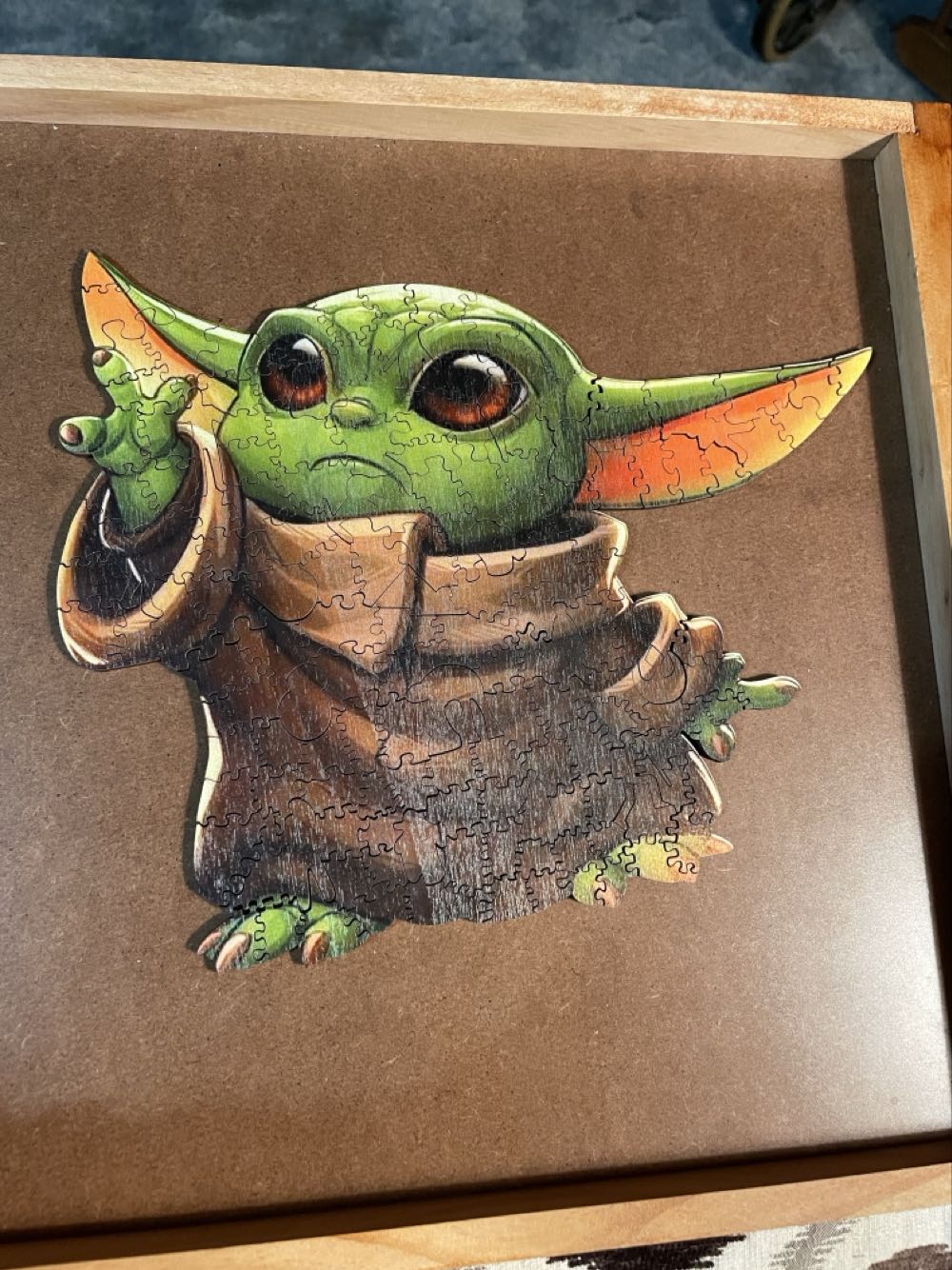 Yoda Baby Wooden Puzzle - High Quality Wood Products puzzle collectible - Main Image 2