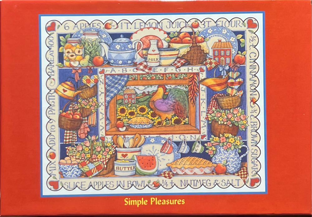 The Art Of Susan Winget “Homespun Treasures” - Ceaco puzzle collectible [Barcode 021081010351] - Main Image 2