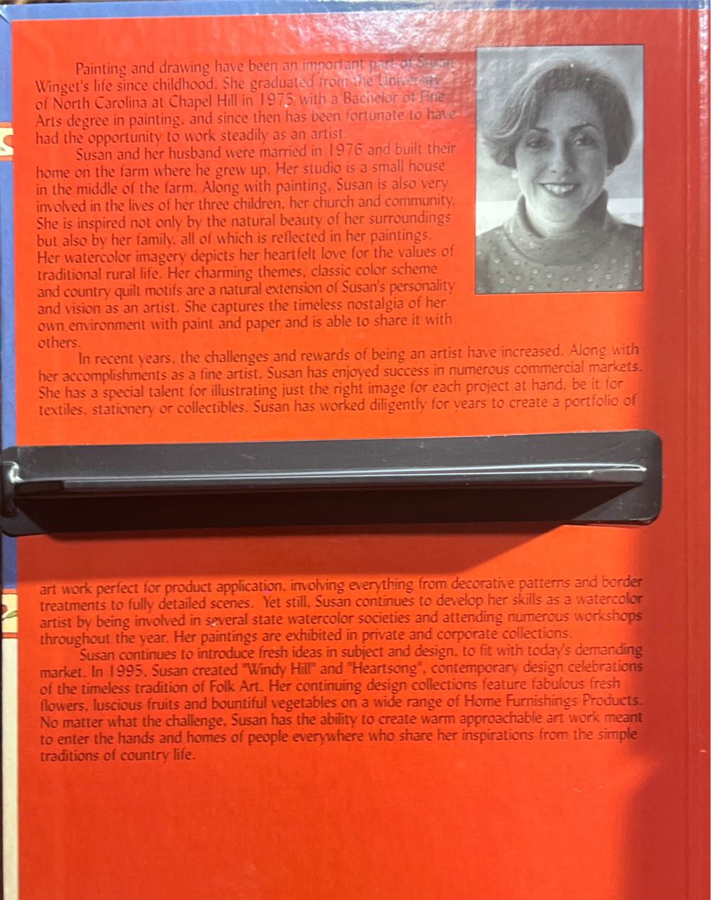 The Art Of Susan Winget “Homespun Treasures” - Ceaco puzzle collectible [Barcode 021081010351] - Main Image 4