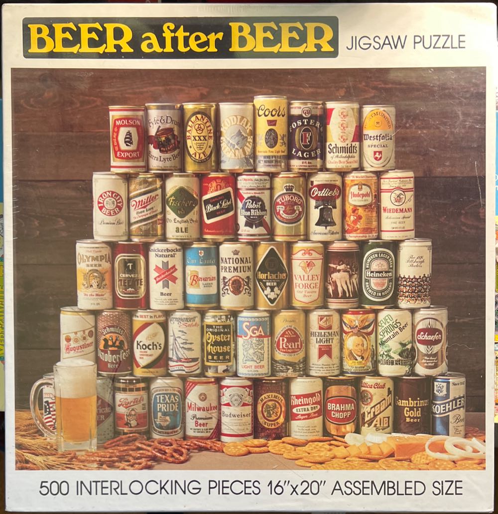 Beer - Nordevco, Inc. puzzle collectible [Barcode 034732078402] - Main Image 2