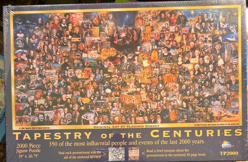 Tapestry Of The Centuries - SunsOut puzzle collectible [Barcode 796780020009] - Main Image 2
