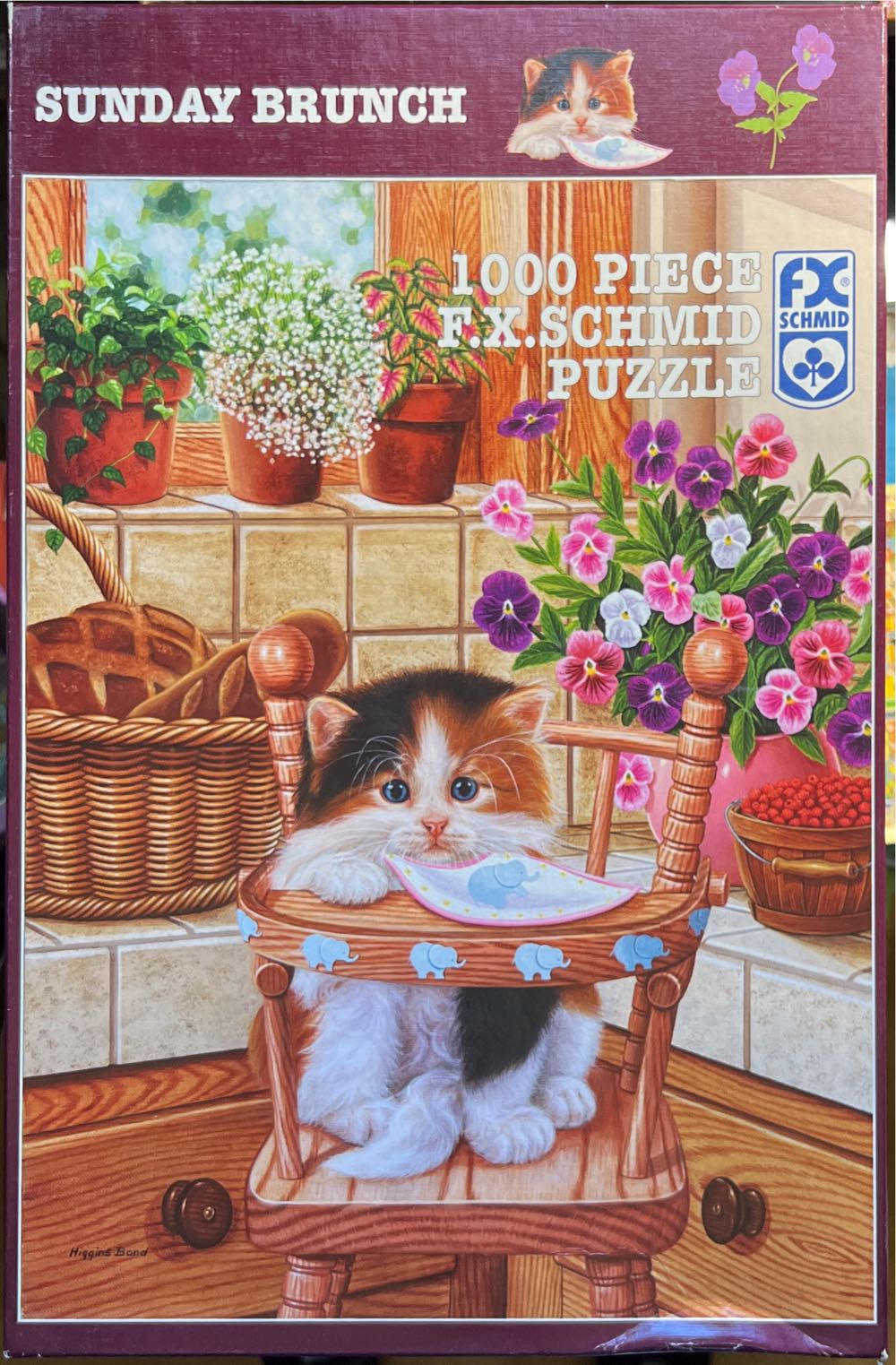 Sunday Brunch - F X Schmid puzzle collectible [Barcode 099252901692] - Main Image 2