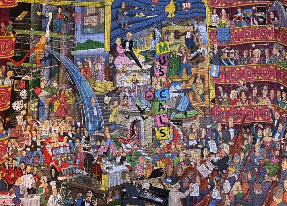 Best Of Musicals - Heye Puzzle puzzle collectible [Barcode 4001689300449] - Main Image 3