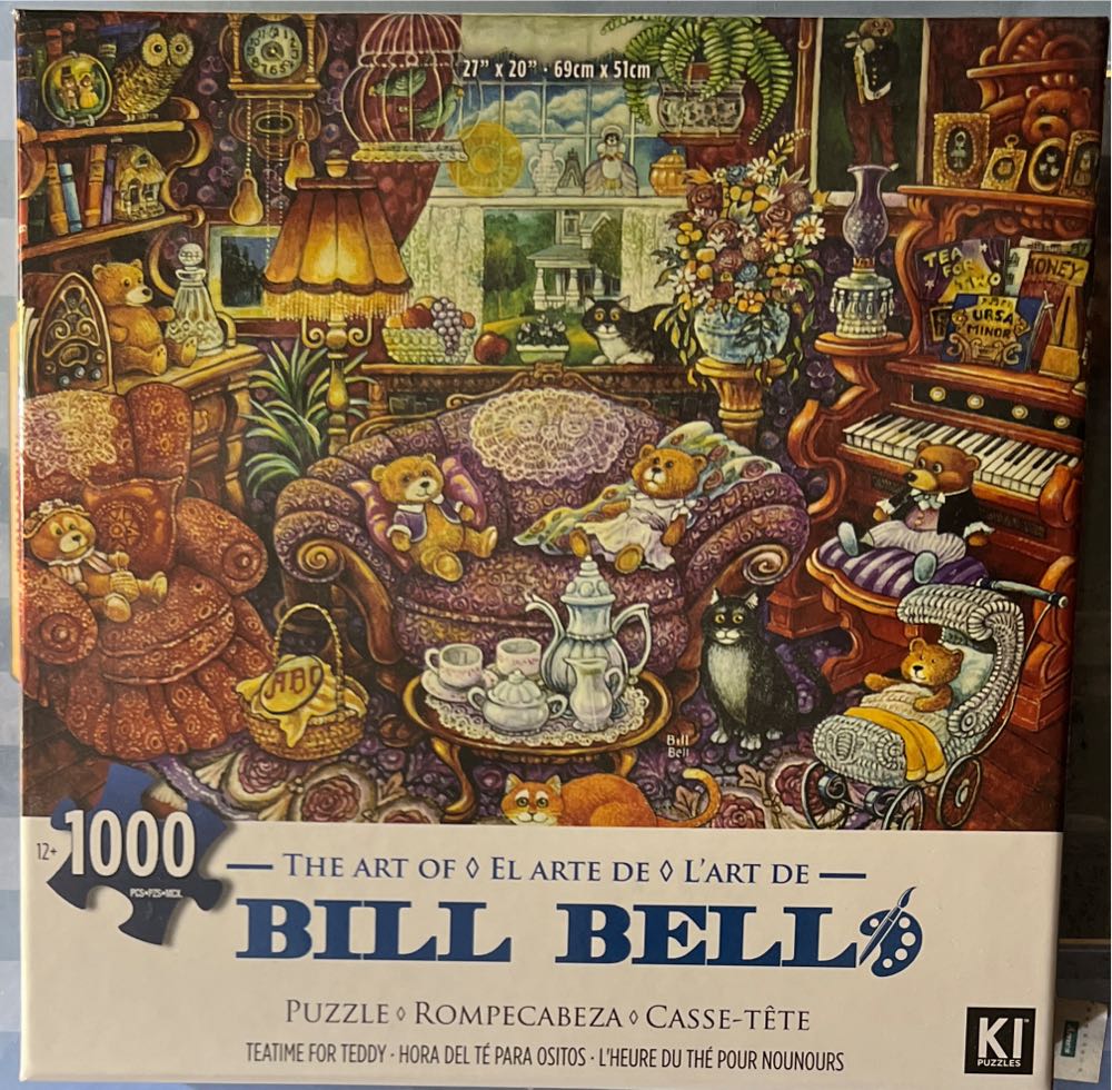 Brain Tree Sweet Home Piece Puzzle For Adults Unique Puzzles For Adults Pieces And Up With Droplet Technology For Anti Glare & Soft Touch 27.5”lx19.5”w