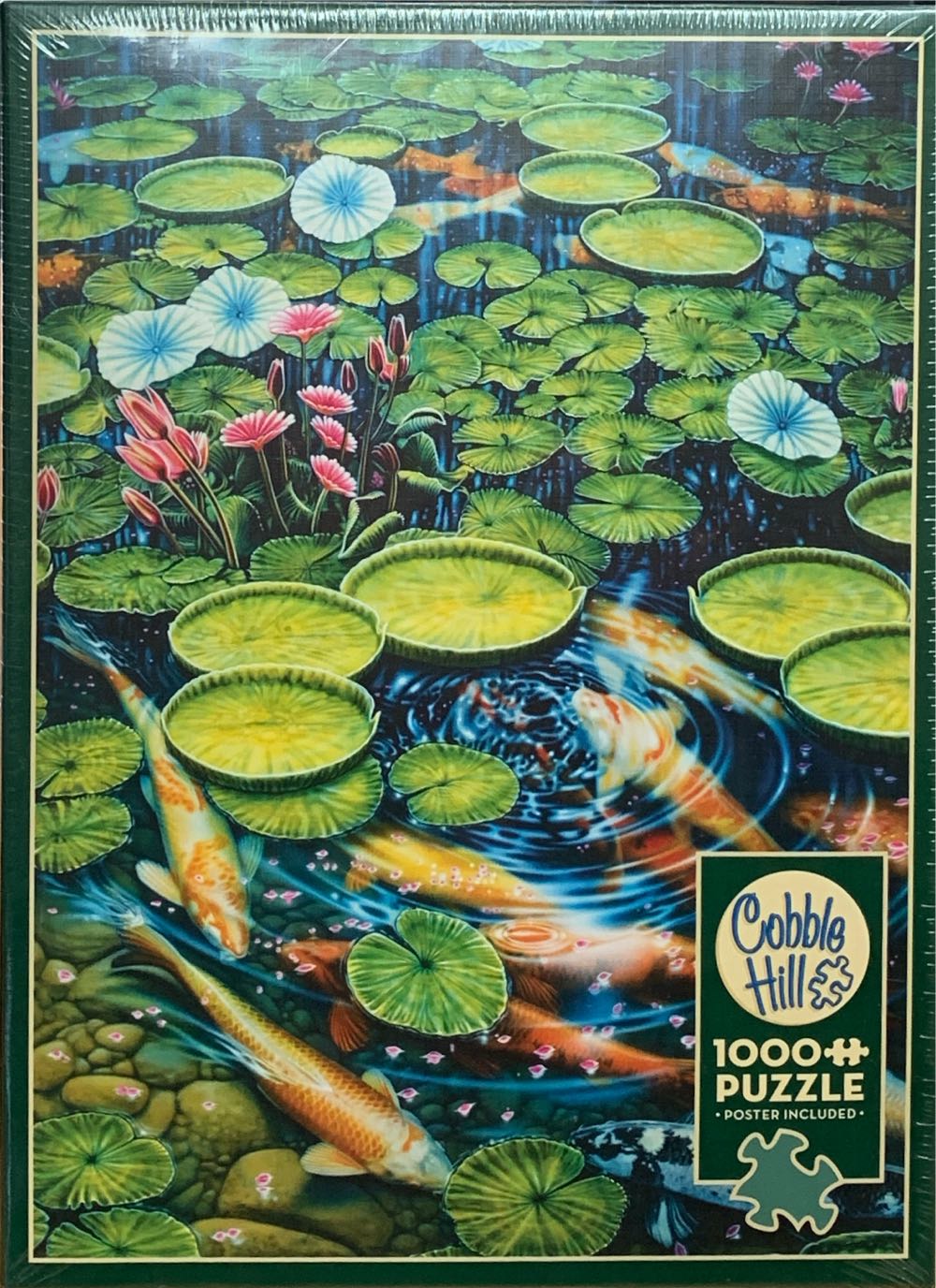 Koi Pond - Cobble Hill puzzle collectible [Barcode 625012401845] - Main Image 2