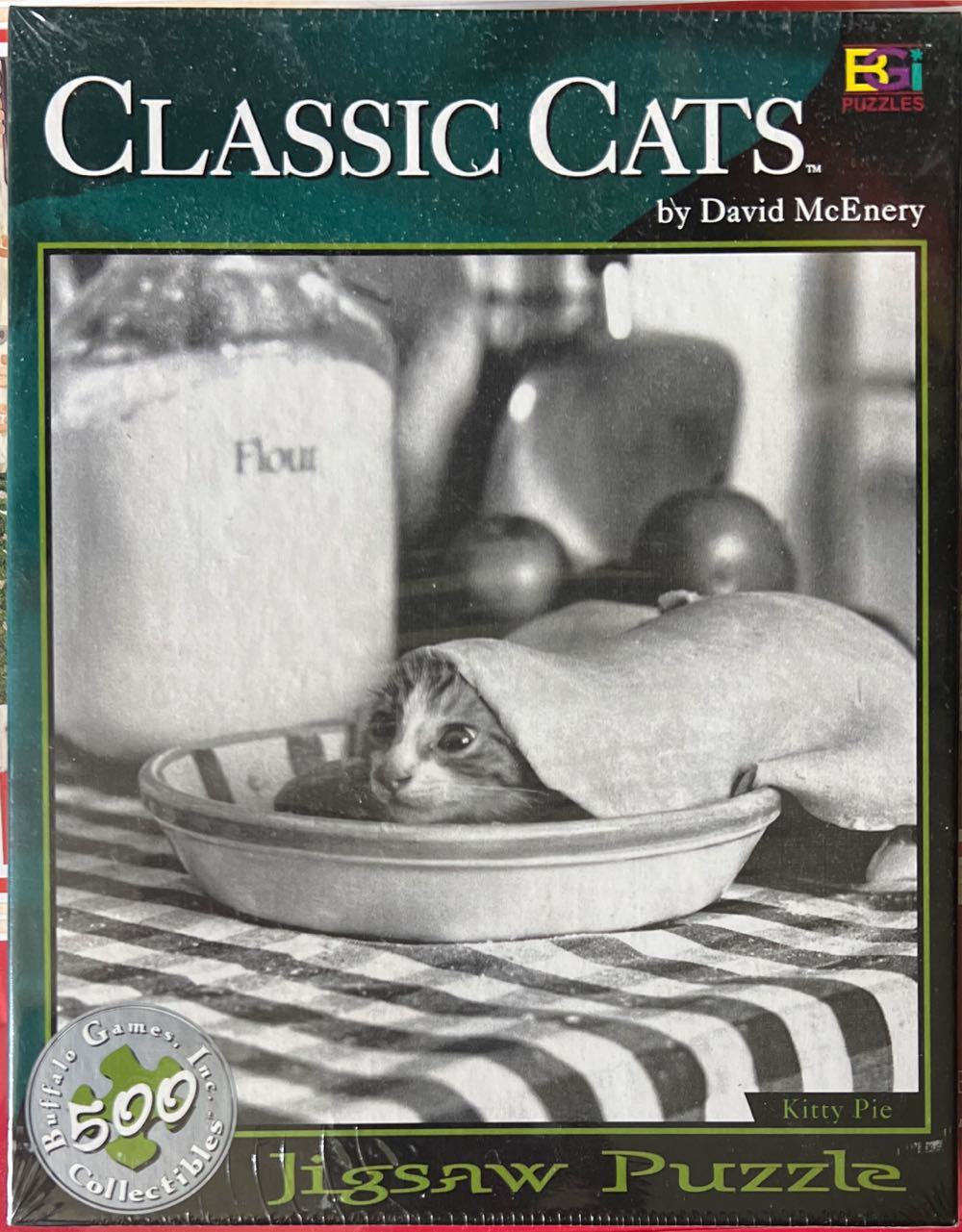 Kitty Pie Baking - Buffalo Games puzzle collectible [Barcode 079346003945] - Main Image 2