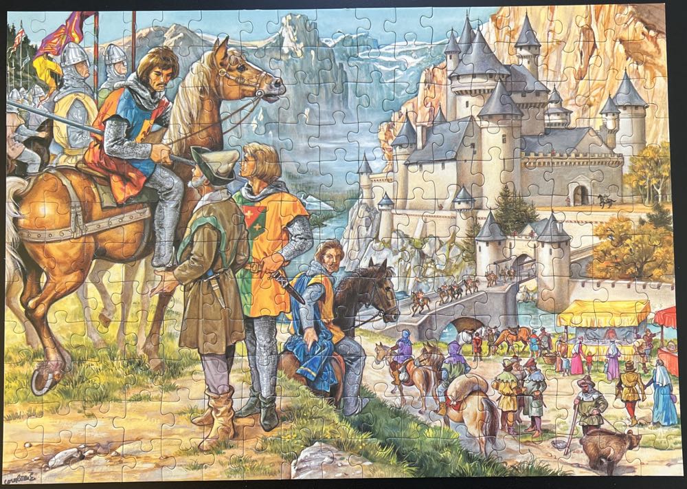 Knight’s Castle - SOLD - Ravensberger puzzle collectible [Barcode 4005556121540] - Main Image 2