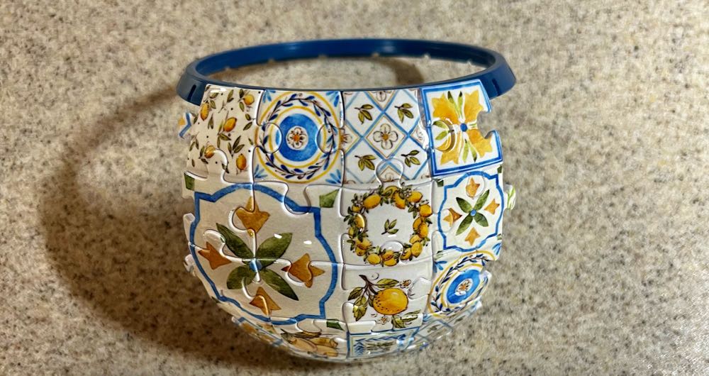 Retro Tiles , Puzzle Flower Pot-NEW - PieceRelax By Pintoo puzzle collectible [Barcode 4711458410247] - Main Image 4