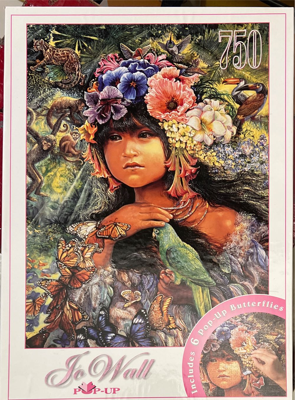 Rose Art Jo Wall Pop Up Princess Of The Amazon 750 Piece Jigsaw Puzzle - Rose Art 🇺🇸 puzzle collectible [Barcode 072348971847] - Main Image 2
