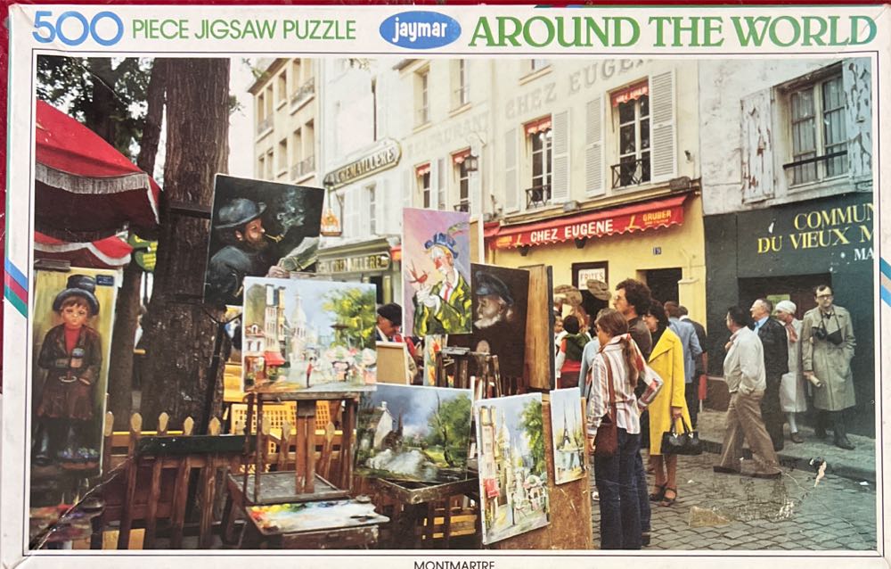 Montimarte France 500 Piece Jigsaw - Jaymar puzzle collectible [Barcode 031716012179] - Main Image 2