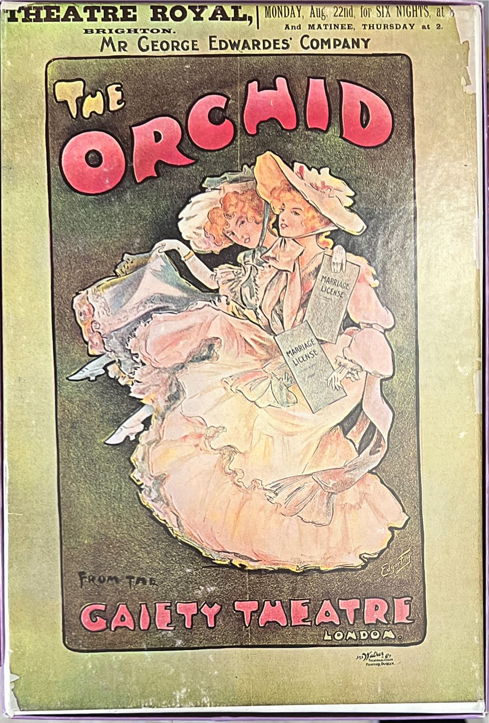 Art Nouveau And Theatre Jigsaw Puzzle - The Puzzle Factory puzzle collectible - Main Image 2