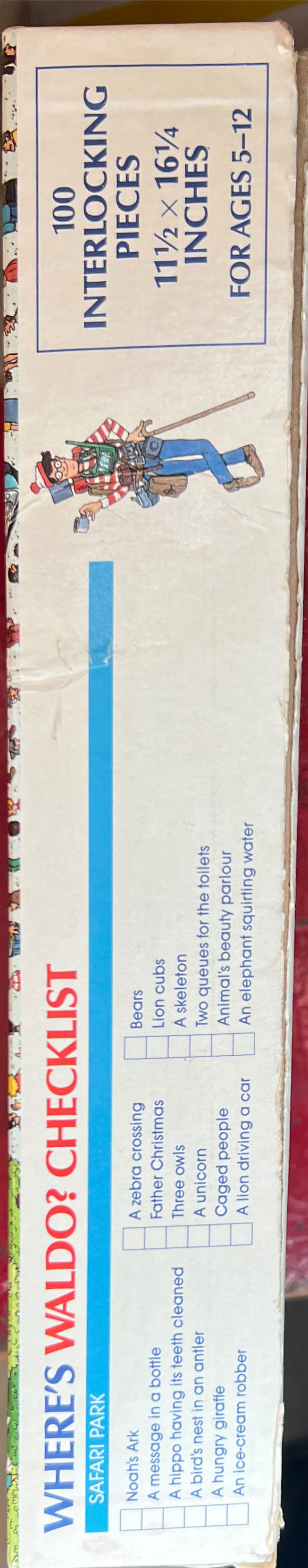 Where’s Waldo? Safari Park - Great American Factory Puzzle puzzle collectible - Main Image 3