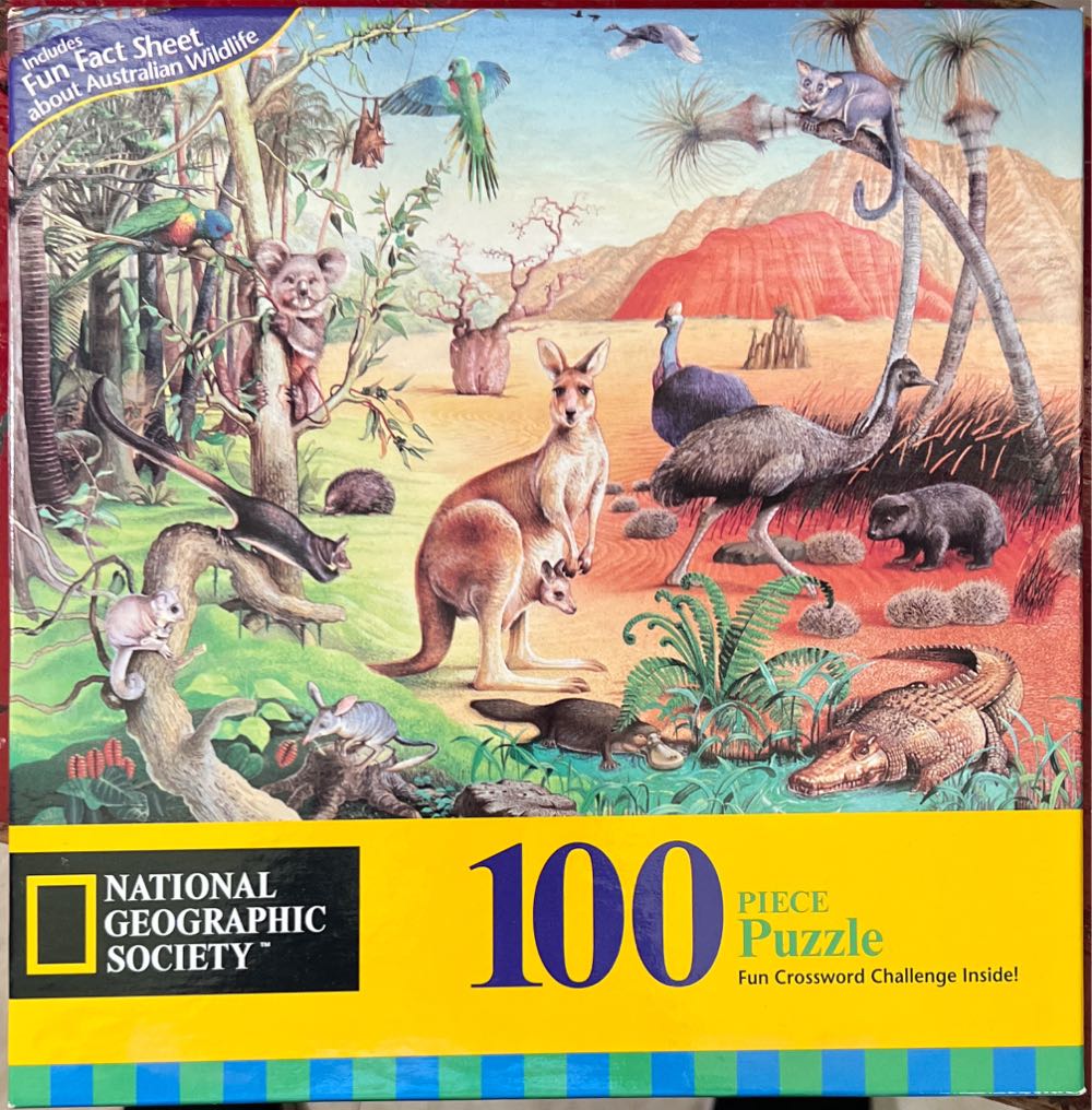 Ceaco Furry Friends 100 Pc Jigsaw Puzzle Complete